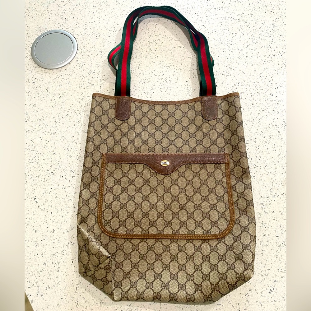 GUCCI GG SUPREME TOTE
